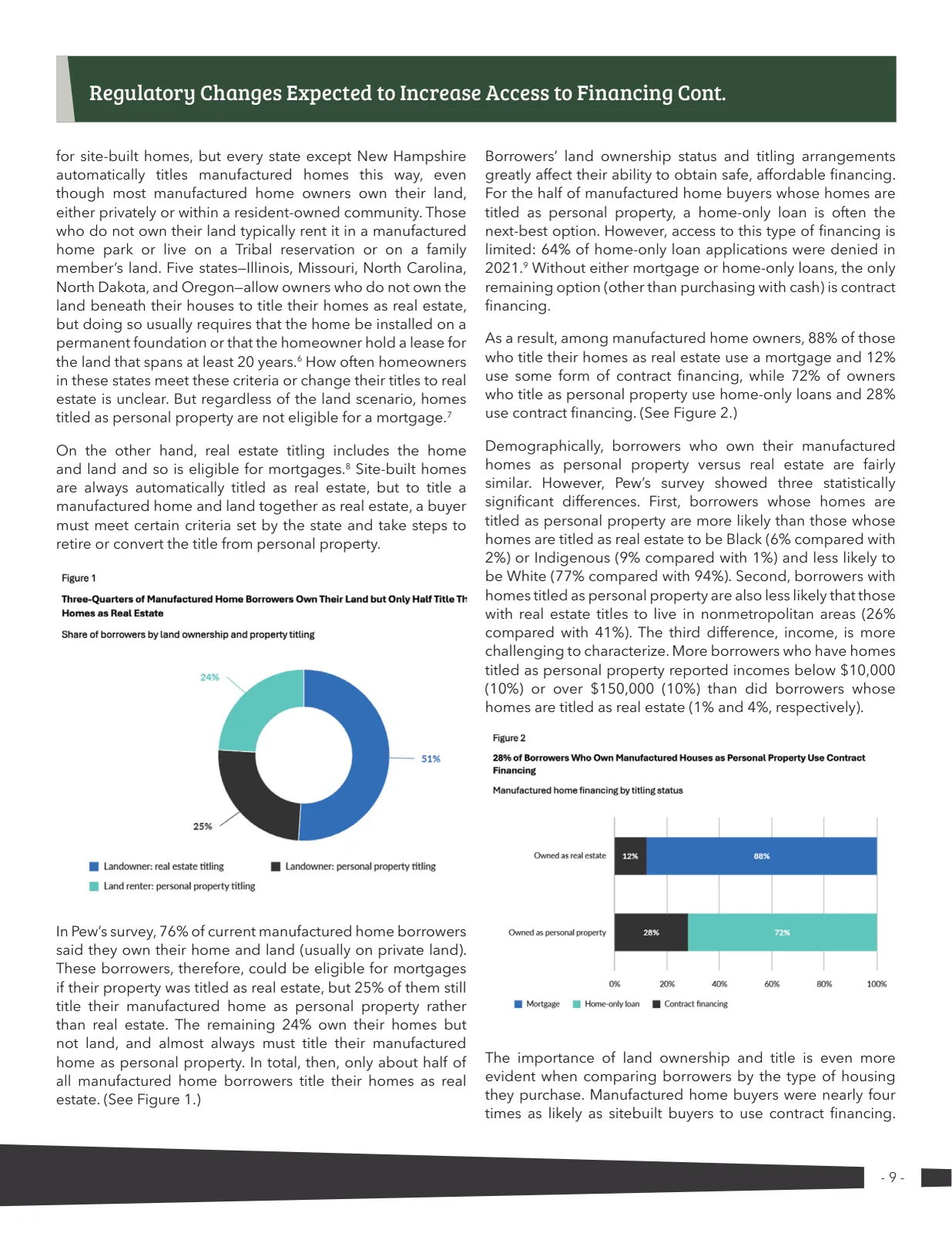 Page 9 of Manufactured Housing Review 2025 Q1
