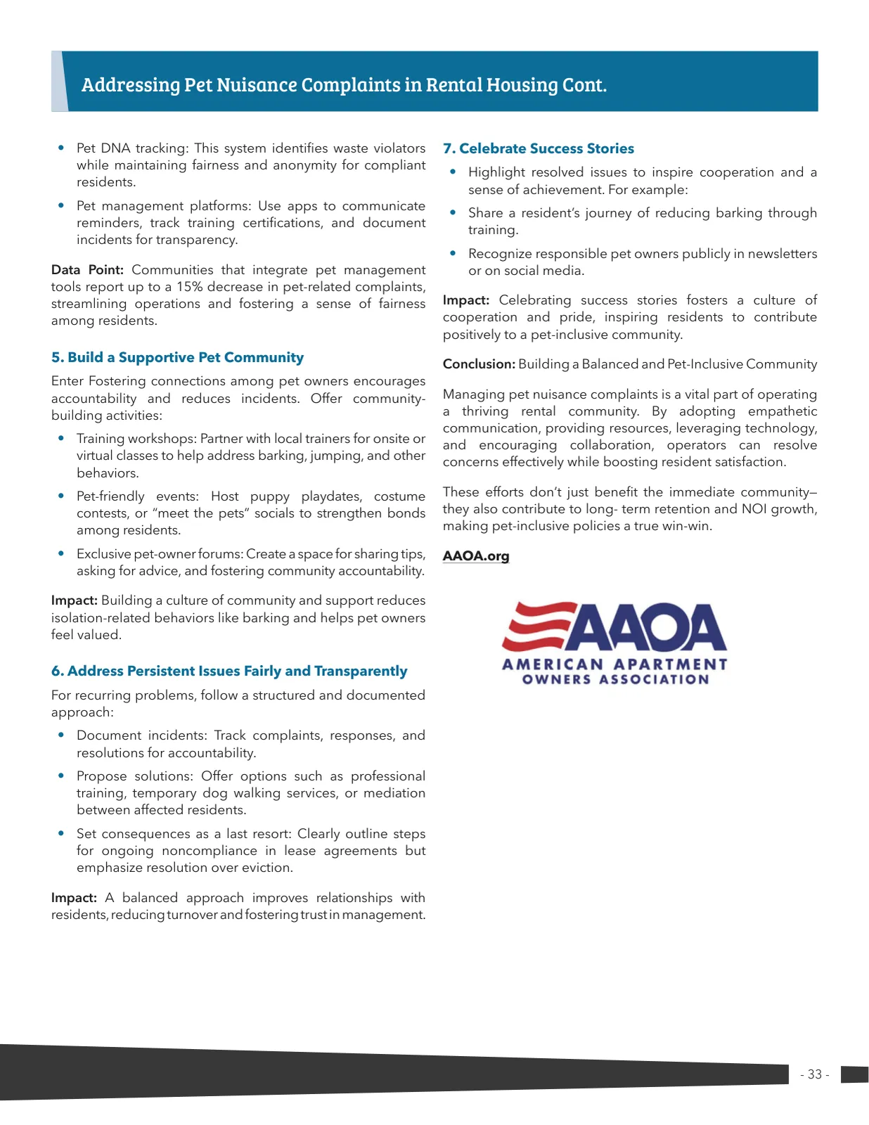 Page 33 of Manufactured Housing Review 2025 Q1