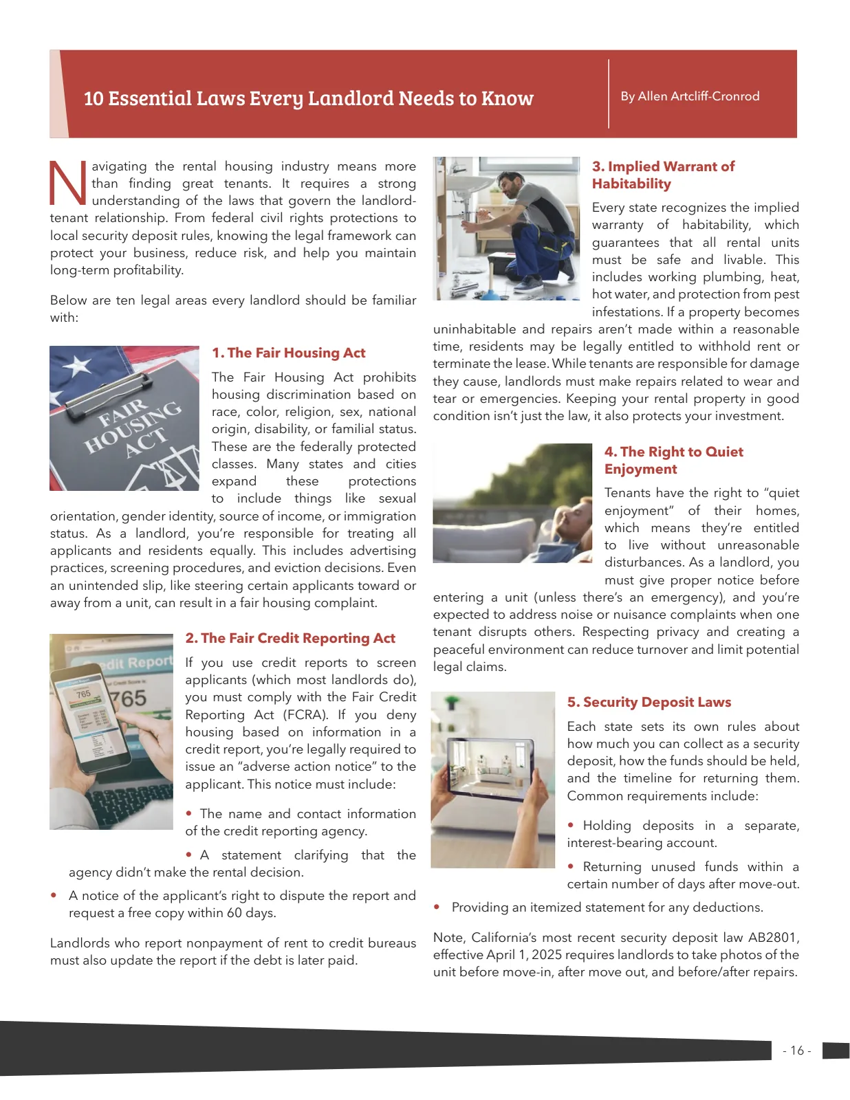 Page 16 of Manufactured Housing Review 2025 Q2