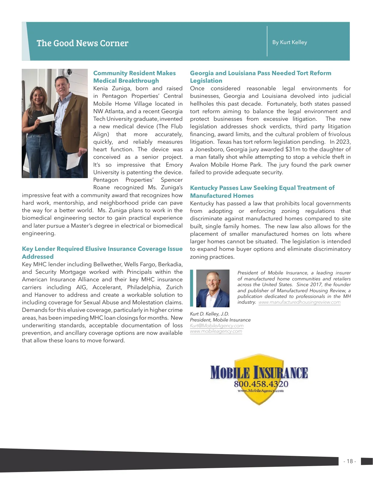 Page 18 of Manufactured Housing Review 2025 Q2