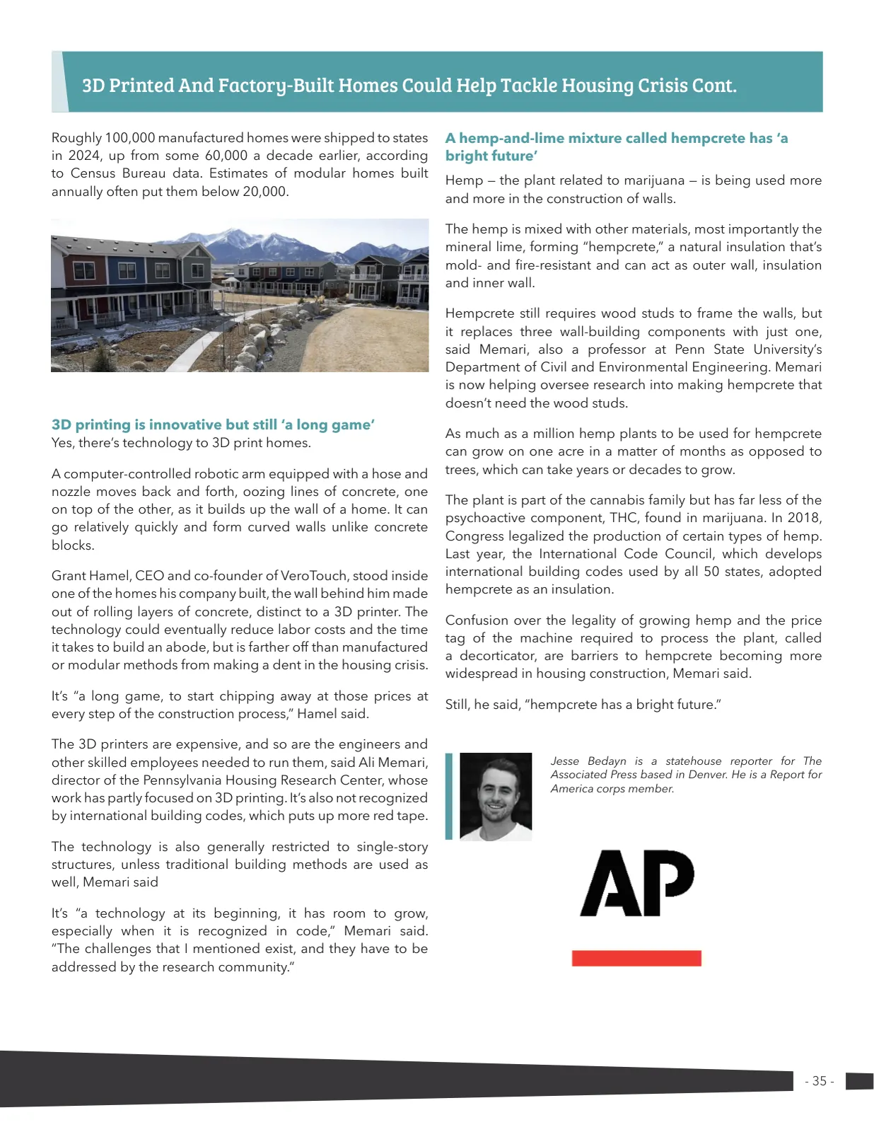 Page 35 of Manufactured Housing Review 2025 Q2