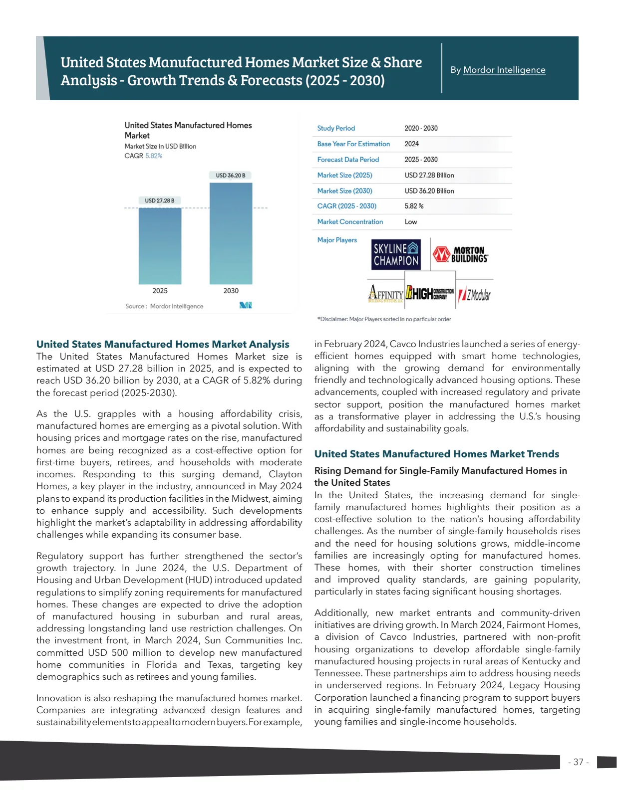 Page 37 of Manufactured Housing Review 2025 Q2