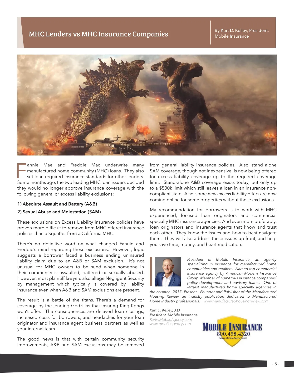 Page 8 of Manufactured Housing Review 2025 Q3