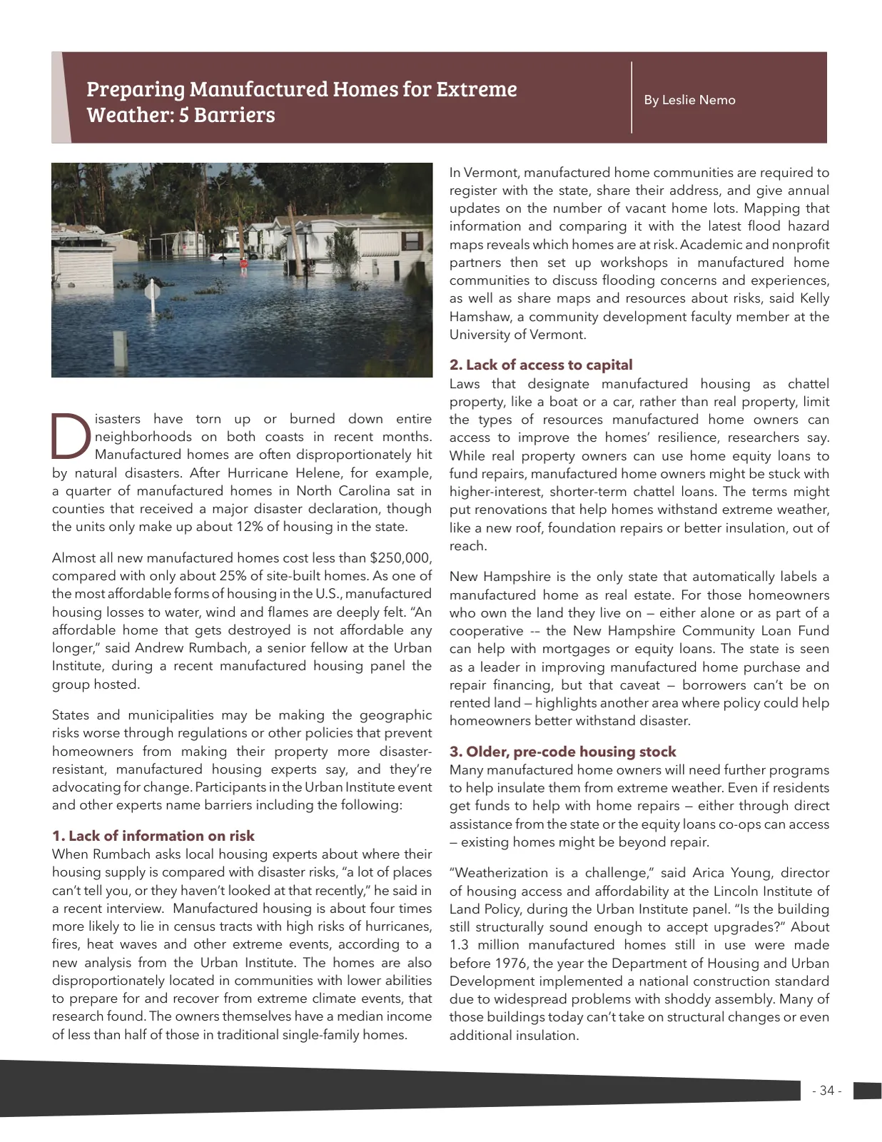 Page 34 of Manufactured Housing Review 2025 Q3