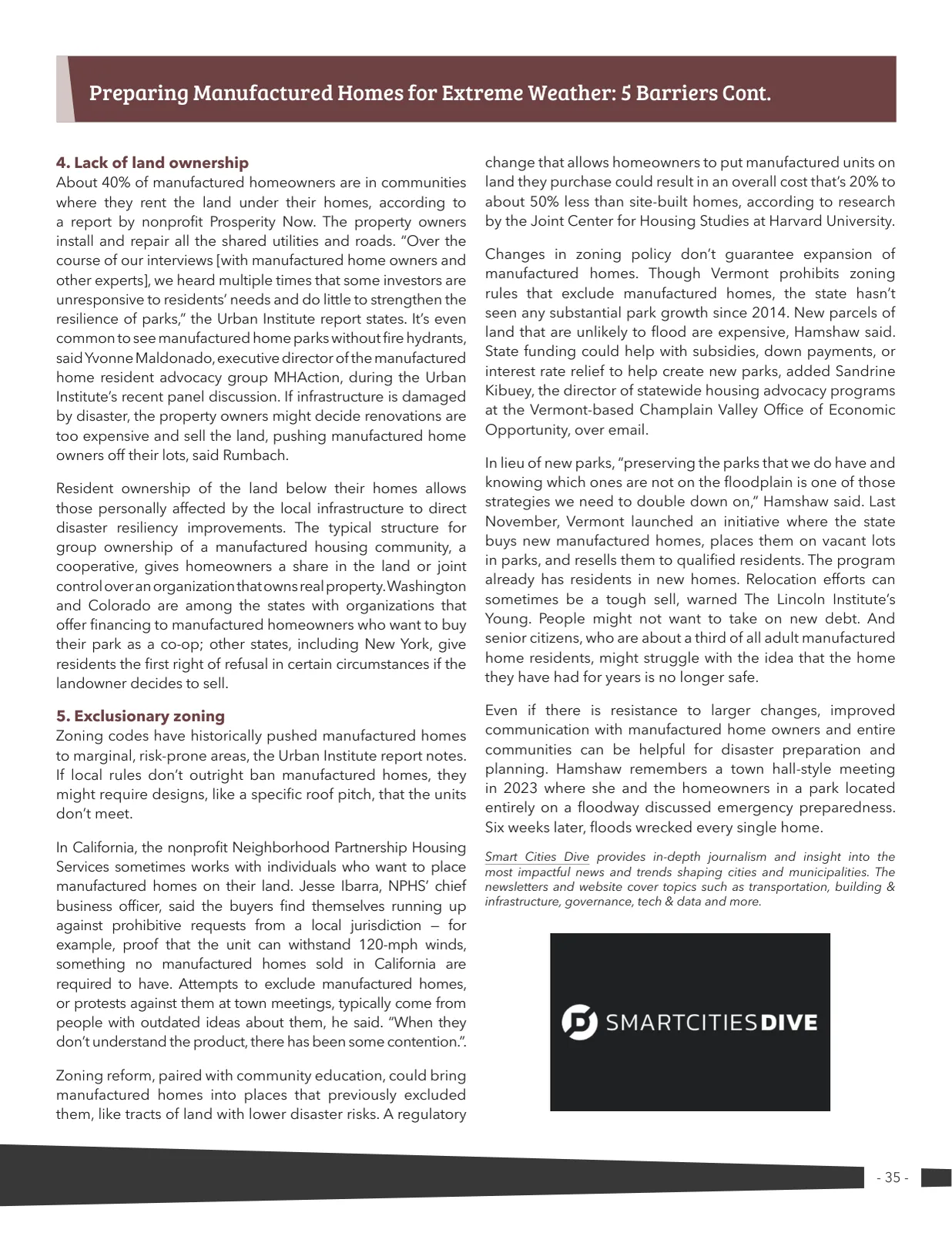 Page 35 of Manufactured Housing Review 2025 Q3