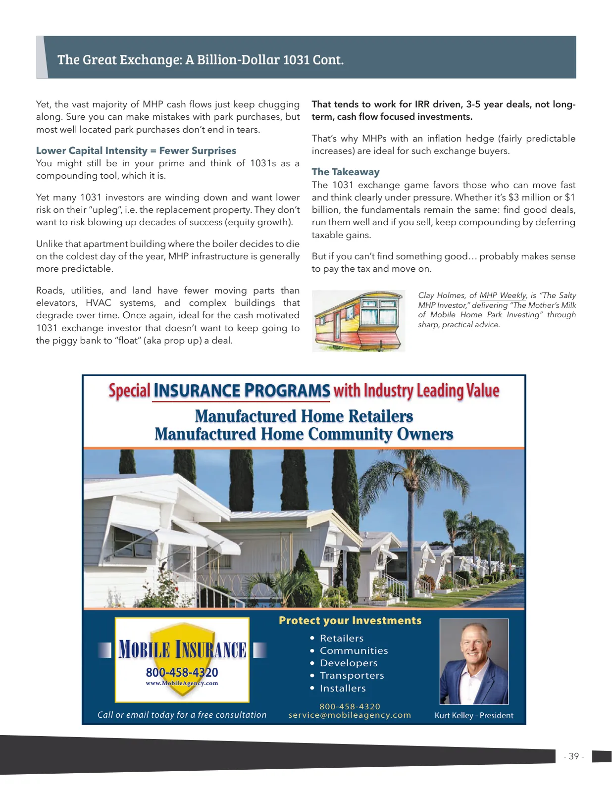 Page 39 of Manufactured Housing Review 2025 Q3