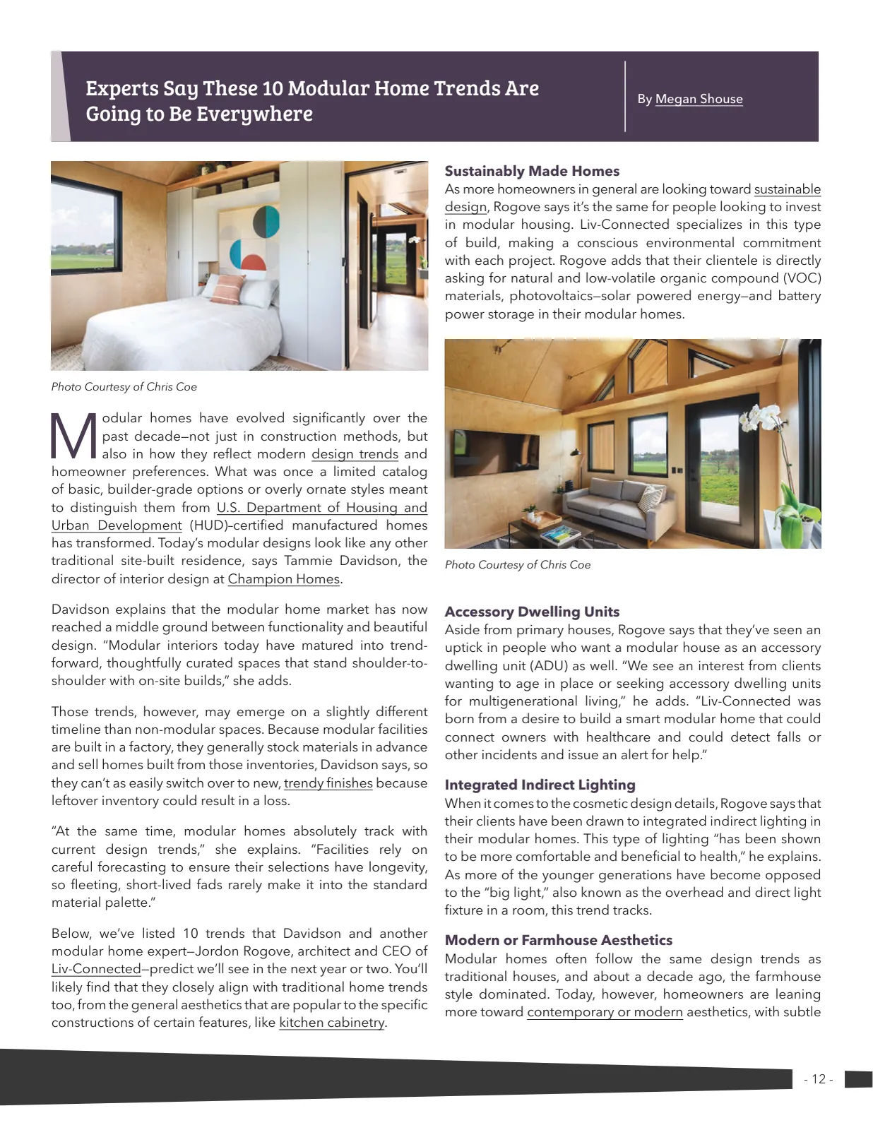 Page 12 of Manufactured Housing Review 2025 Q4