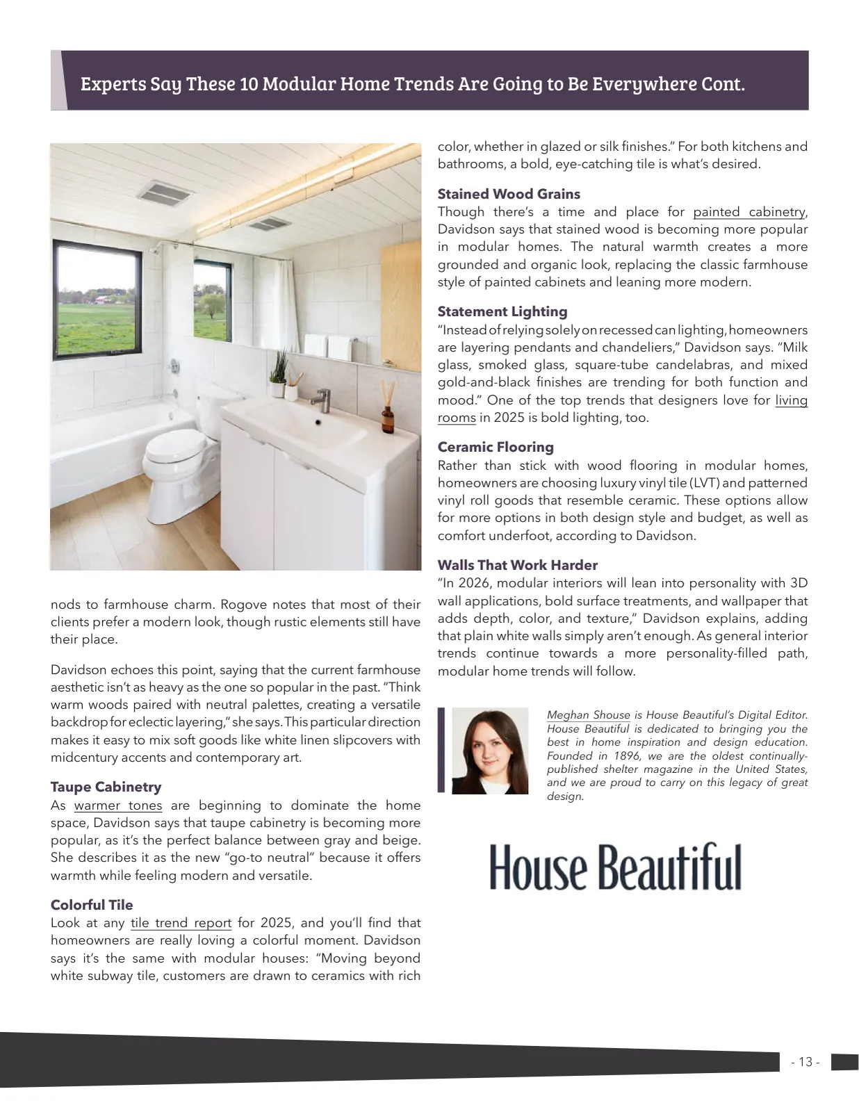 Page 13 of Manufactured Housing Review 2025 Q4
