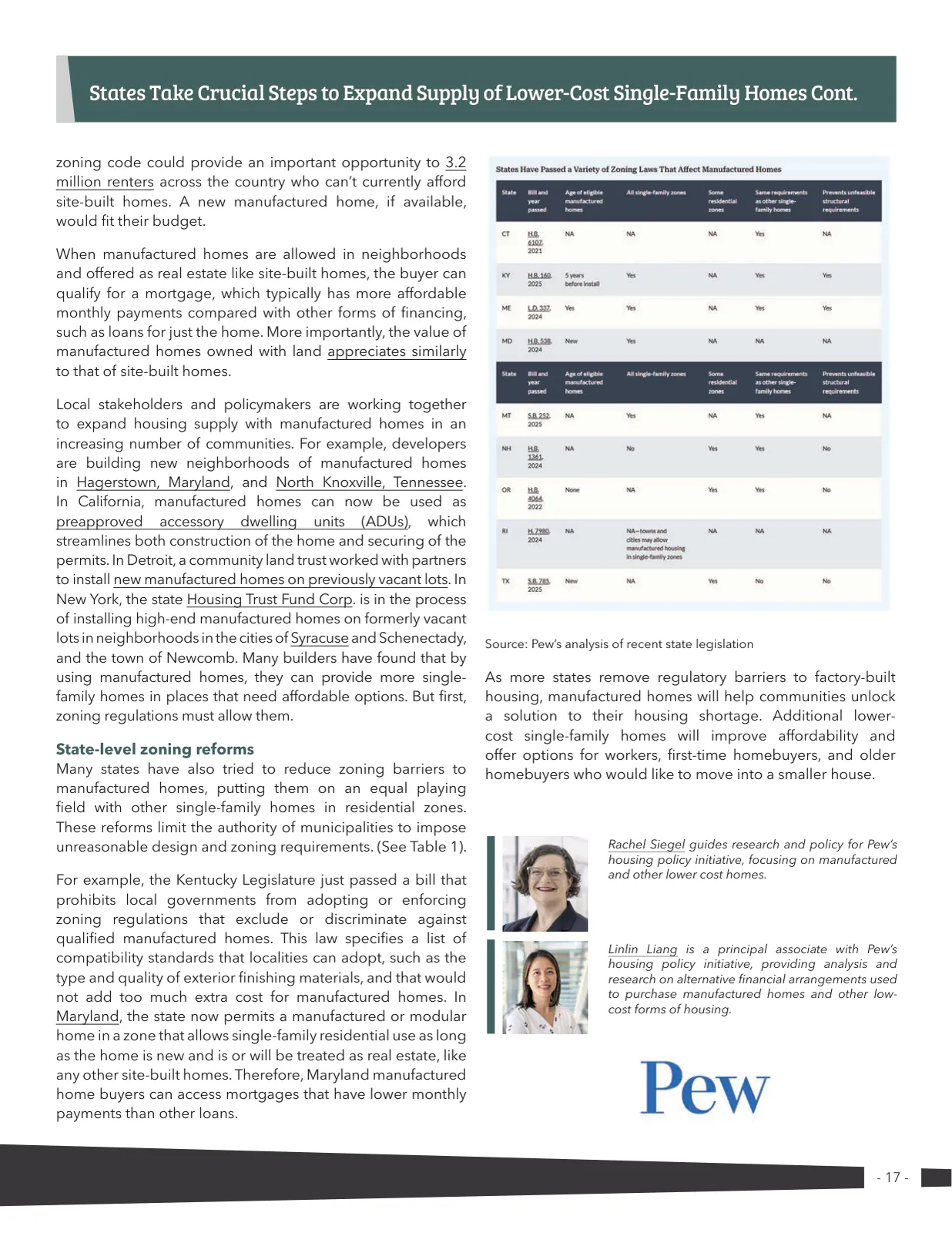 Page 17 of Manufactured Housing Review 2025 Q4