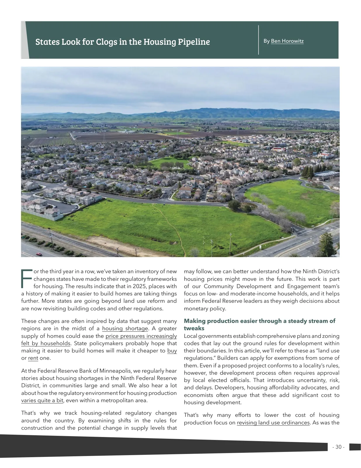 Page 30 of Manufactured Housing Review 2025 Q4