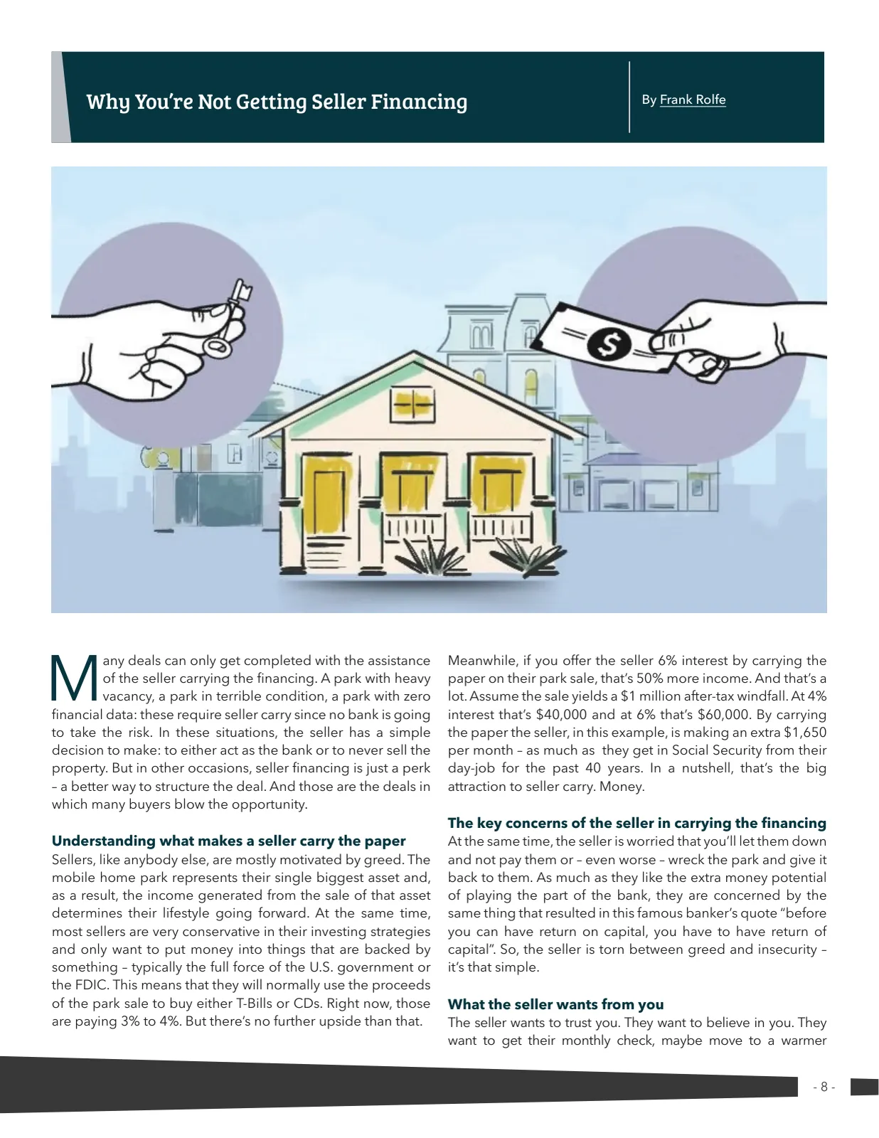 Page 8 of Manufactured Housing Review 2026 Q1