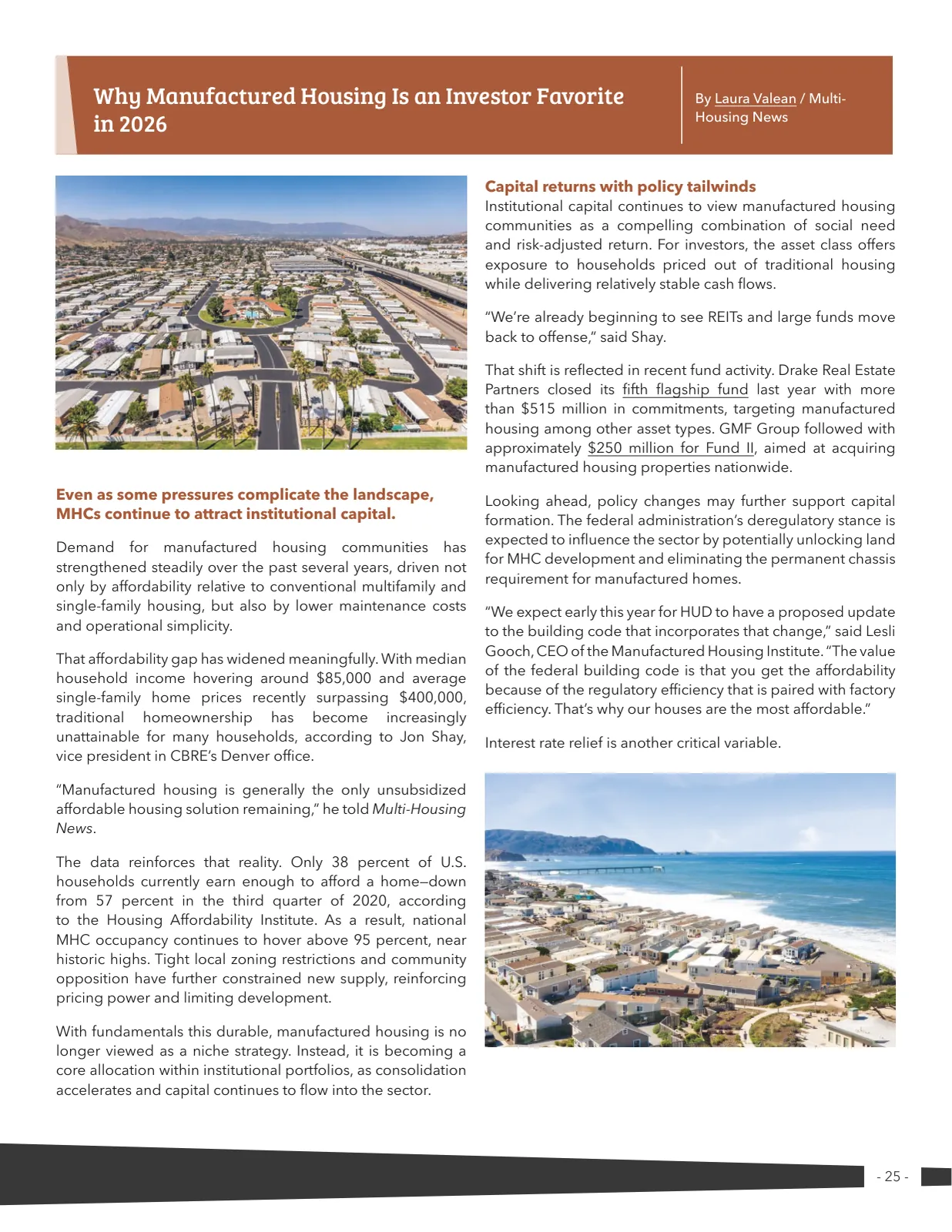 Page 25 of Manufactured Housing Review 2026 Q1