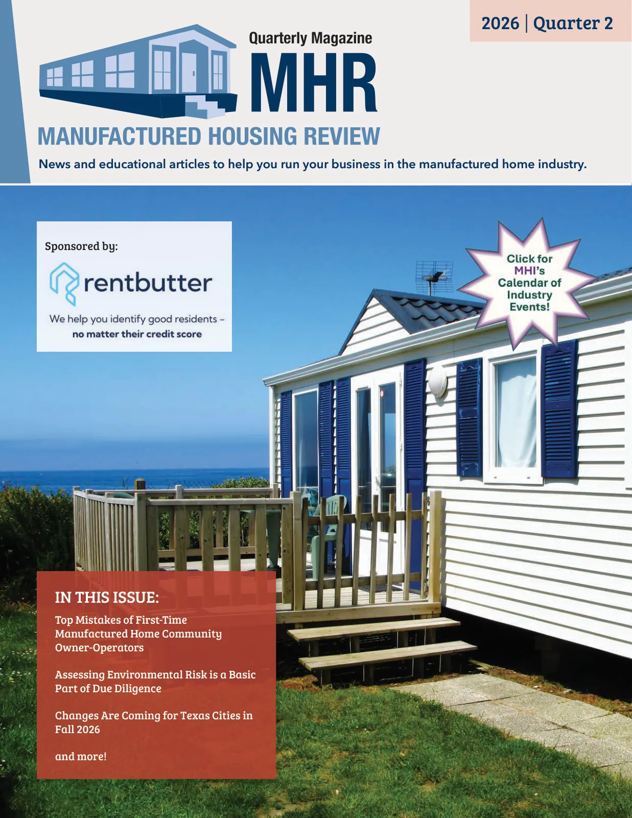 Page 1 of Manufactured Housing Review 2026 Q2