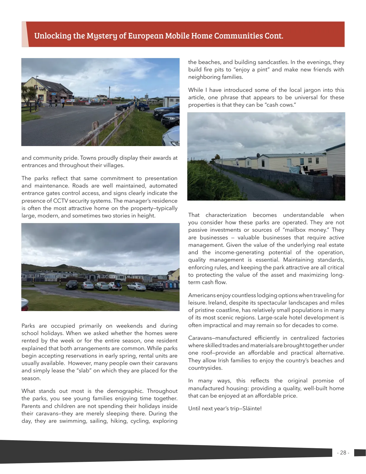 Page 28 of Manufactured Housing Review 2026 Q2