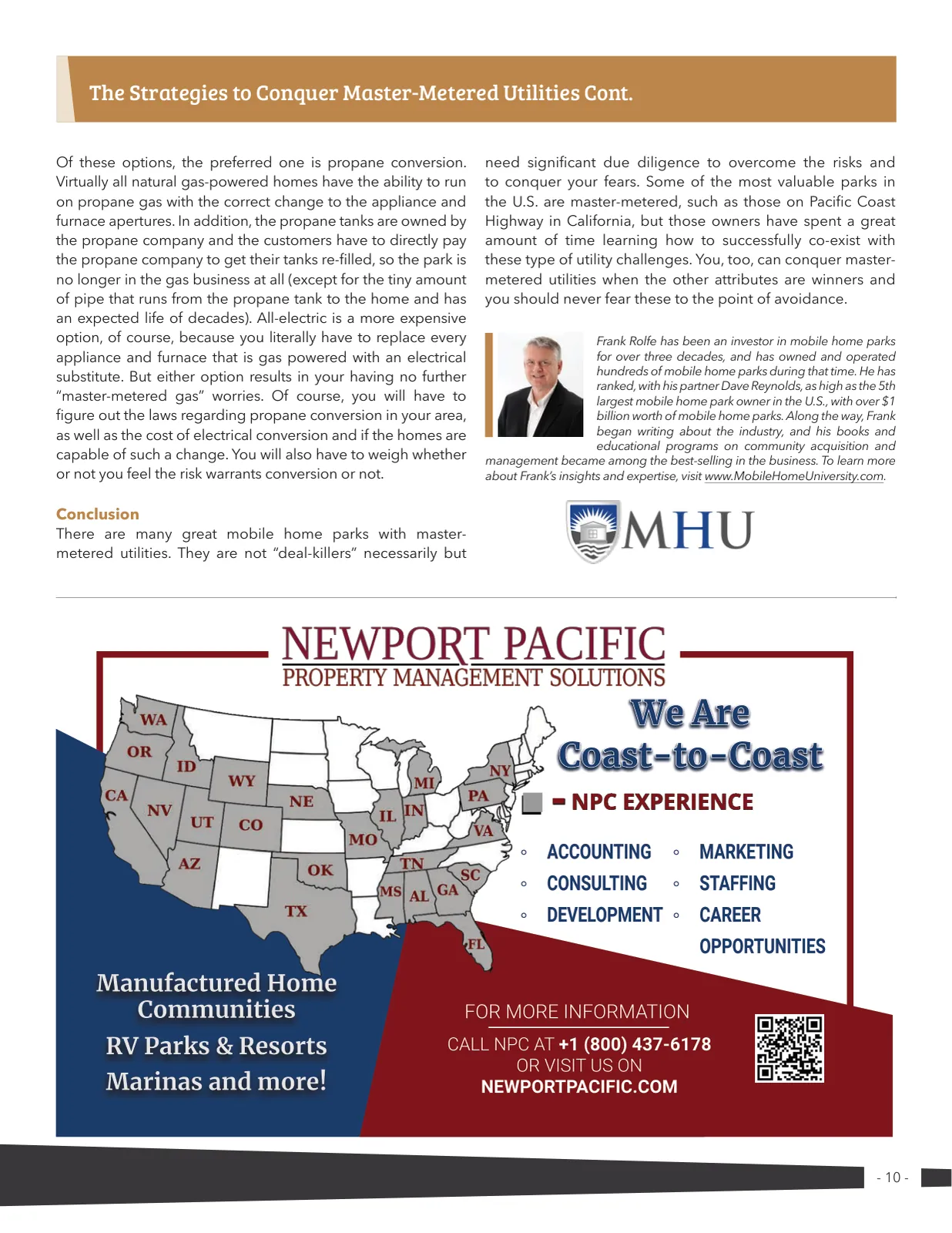 Page 10 of Manufactured Housing Review 2026 Q3
