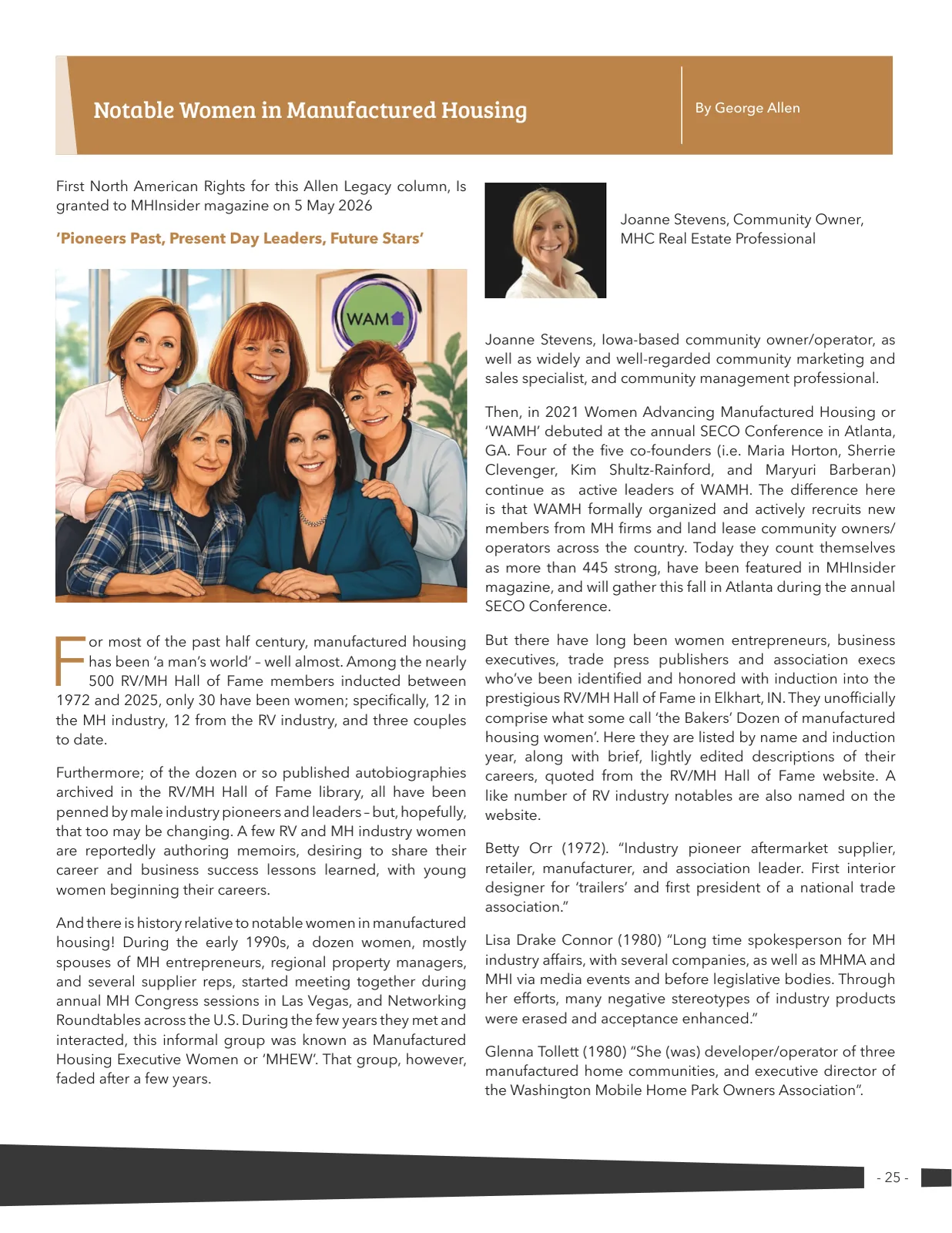 Page 25 of Manufactured Housing Review 2026 Q3