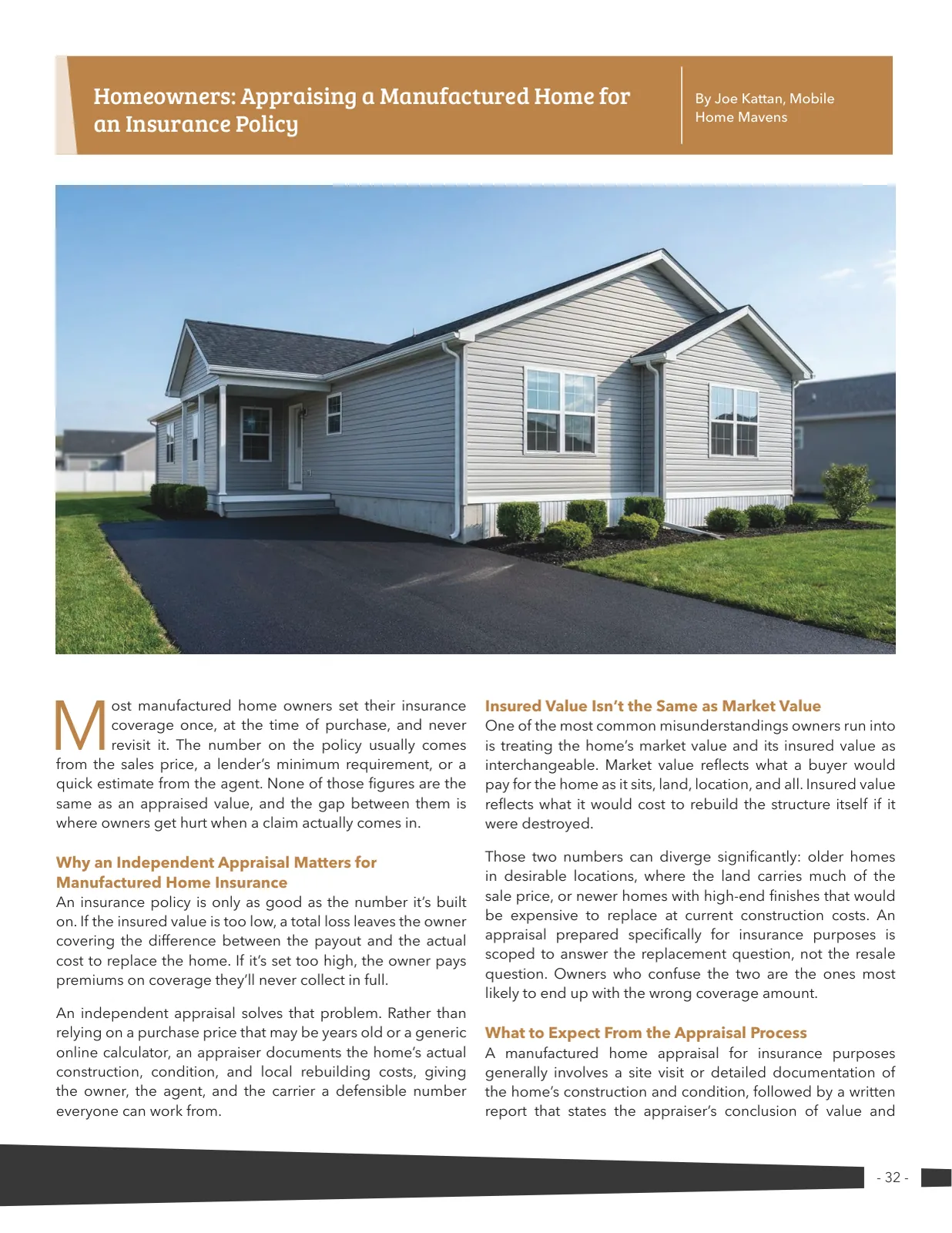 Page 32 of Manufactured Housing Review 2026 Q3