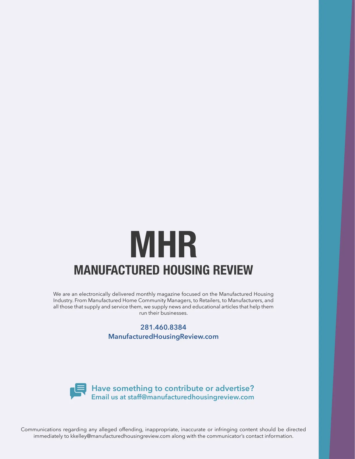 Page 27 of Manufactured Housing Review April 2018