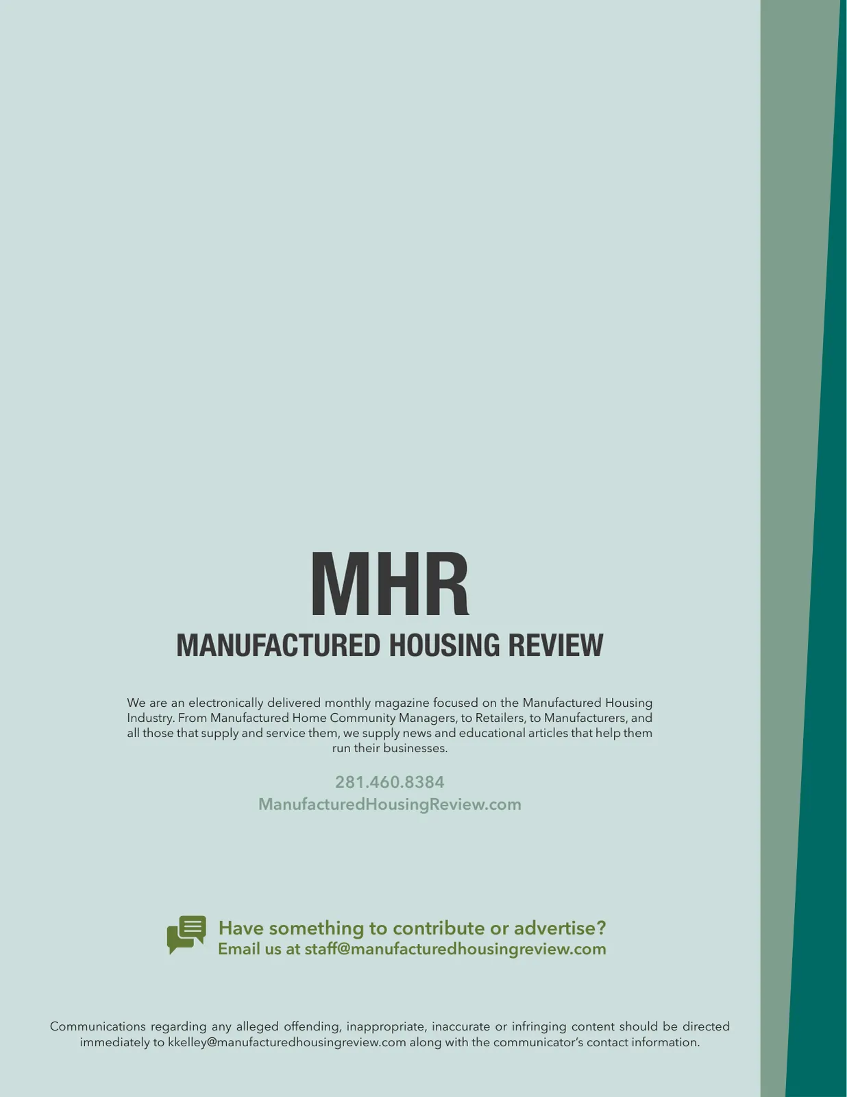 Page 28 of Manufactured Housing Review August 2017