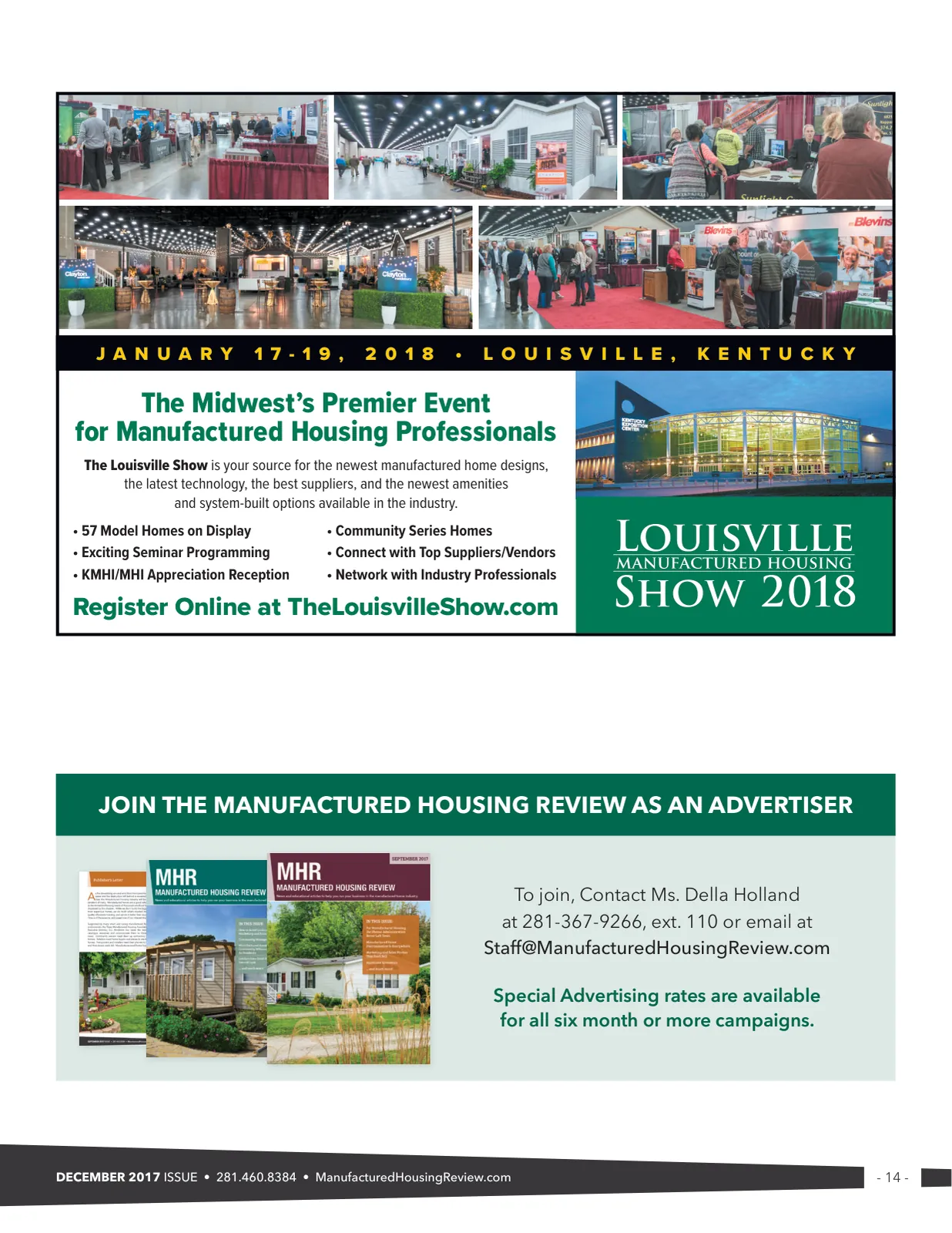 Page 14 of Manufactured Housing Review December 2017