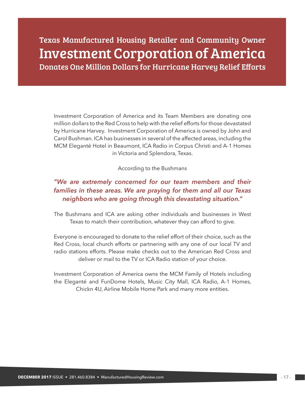 Page 17 of Manufactured Housing Review December 2017