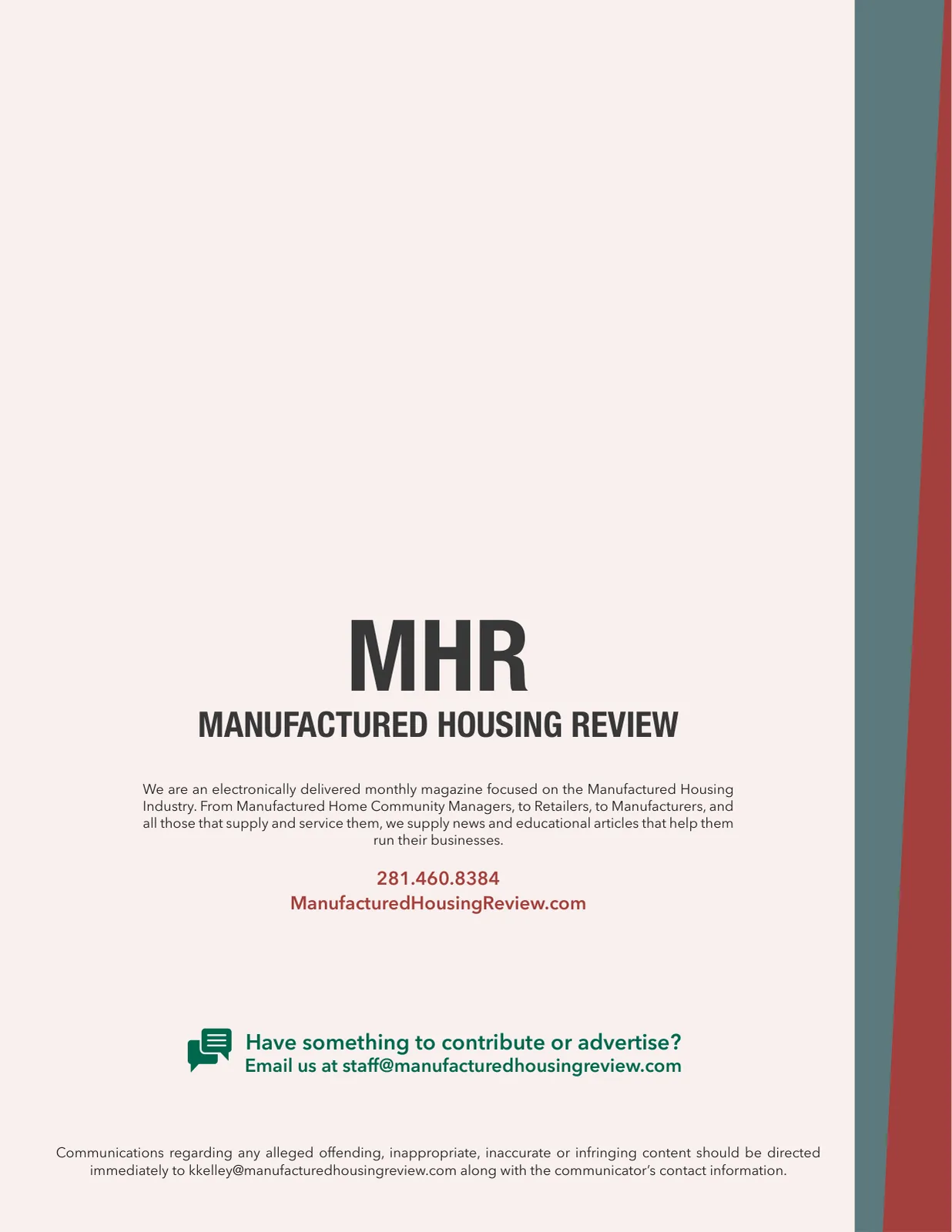 Page 21 of Manufactured Housing Review December 2017