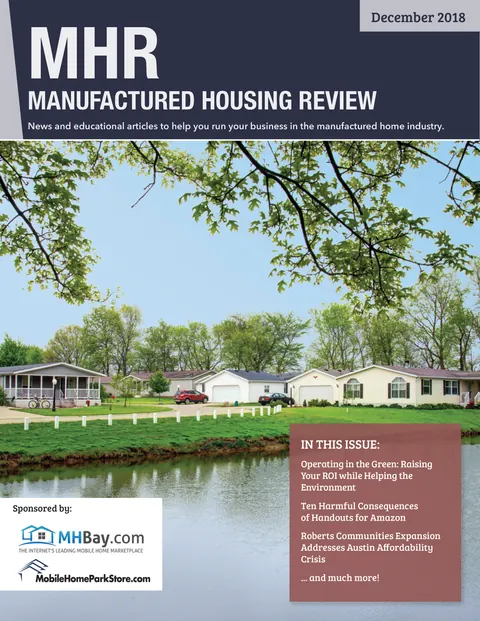 Manufactured Housing Review - December 2018 cover