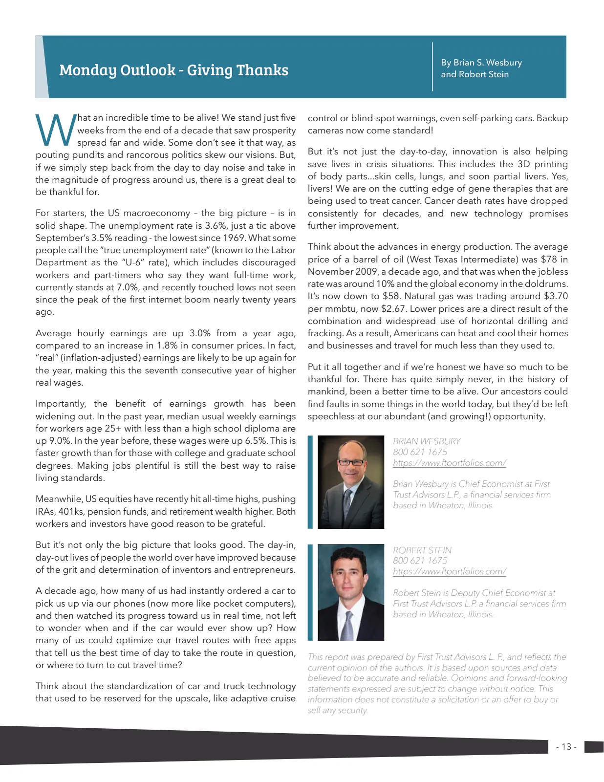 Page 13 of Manufactured Housing Review 2019 Q4