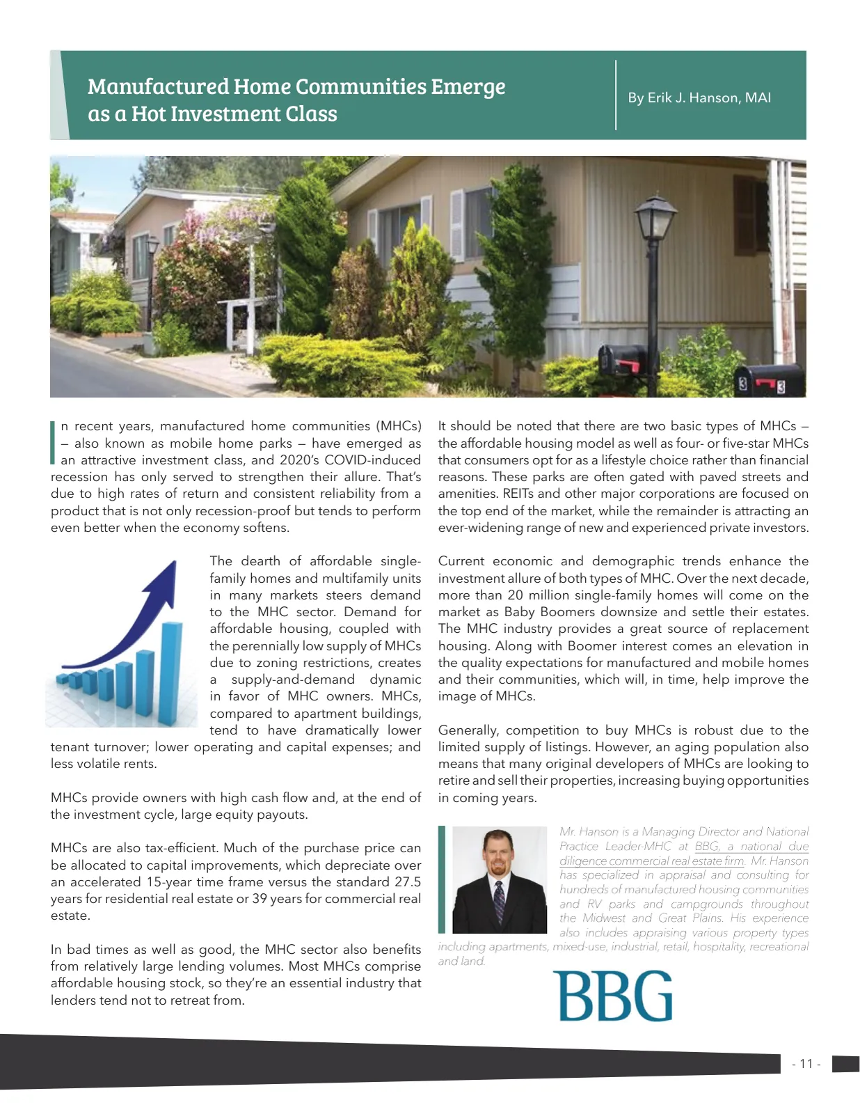 Page 11 of Manufactured Housing Review 2020 Q4