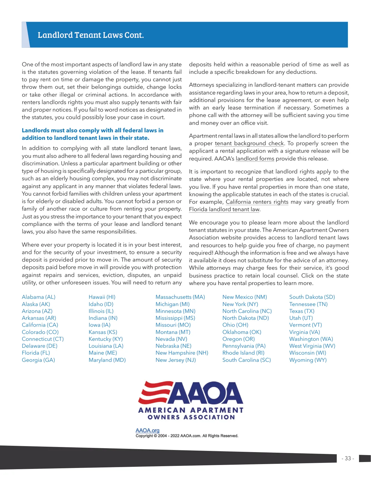 Page 33 of Manufactured Housing Review 2023 Q4