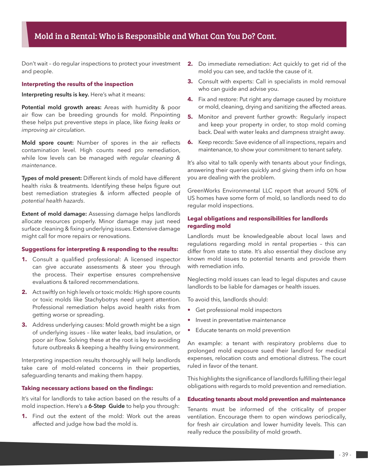 Page 39 of Manufactured Housing Review 2023 Q4
