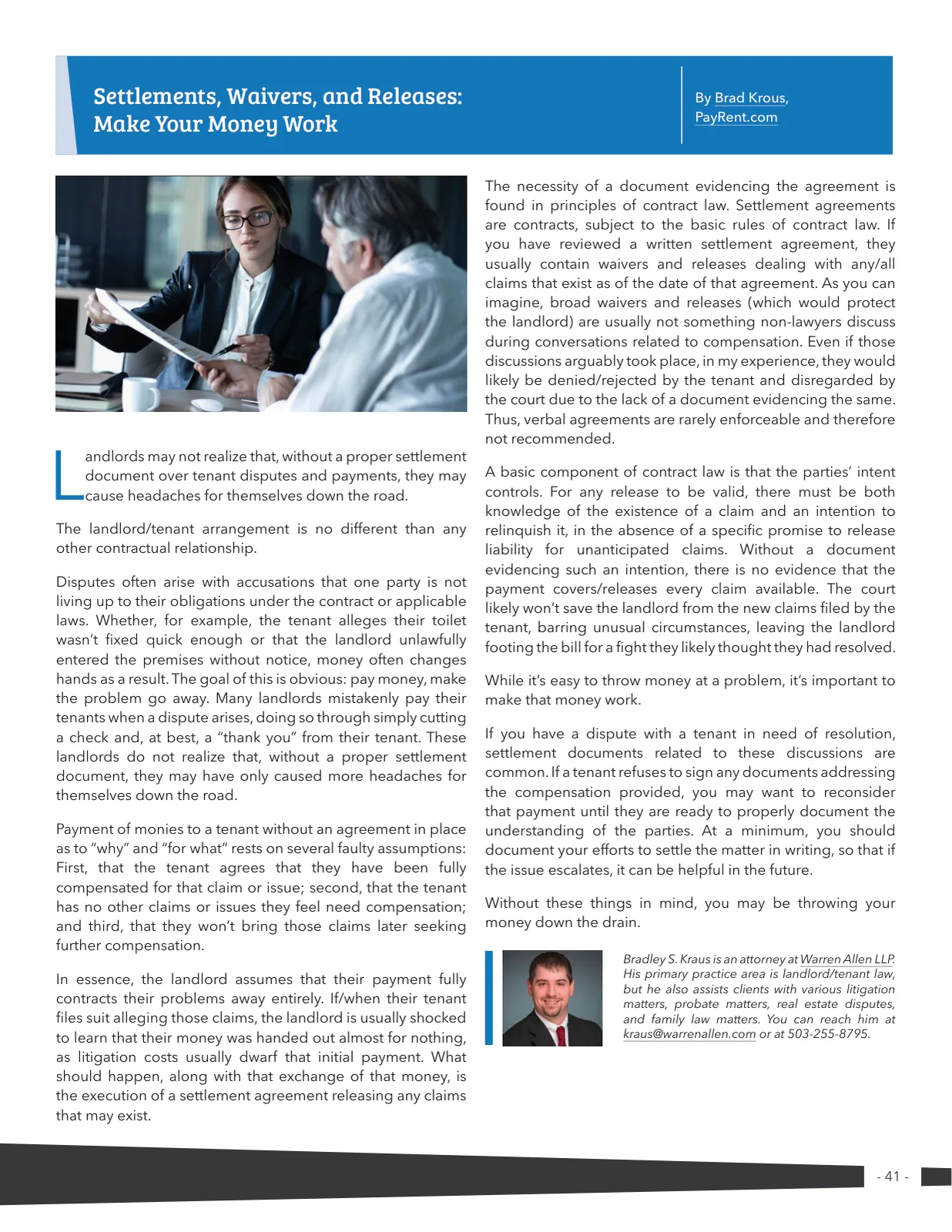 Page 41 of Manufactured Housing Review 2023 Q4