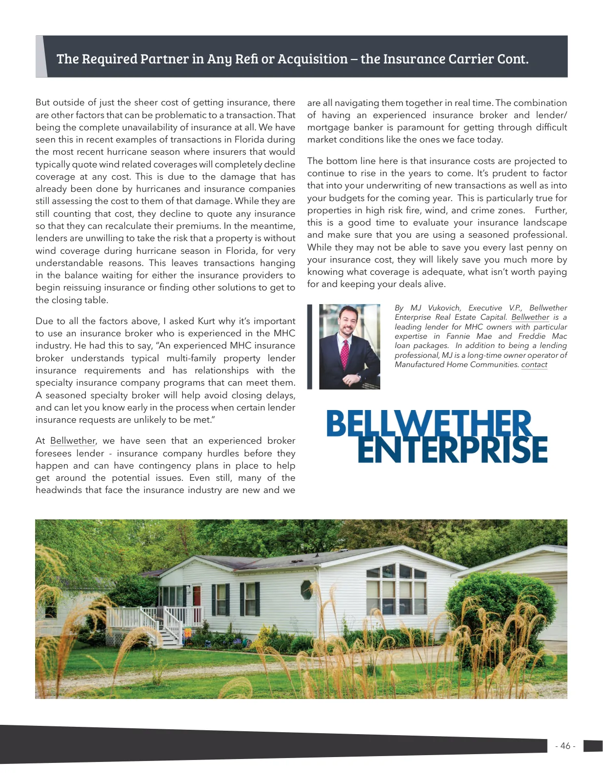 Page 46 of Manufactured Housing Review 2023 Q4