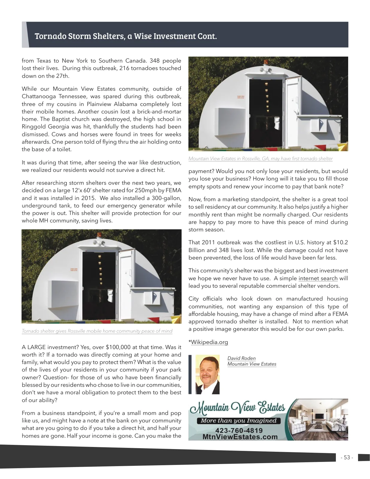 Page 53 of Manufactured Housing Review 2023 Q4