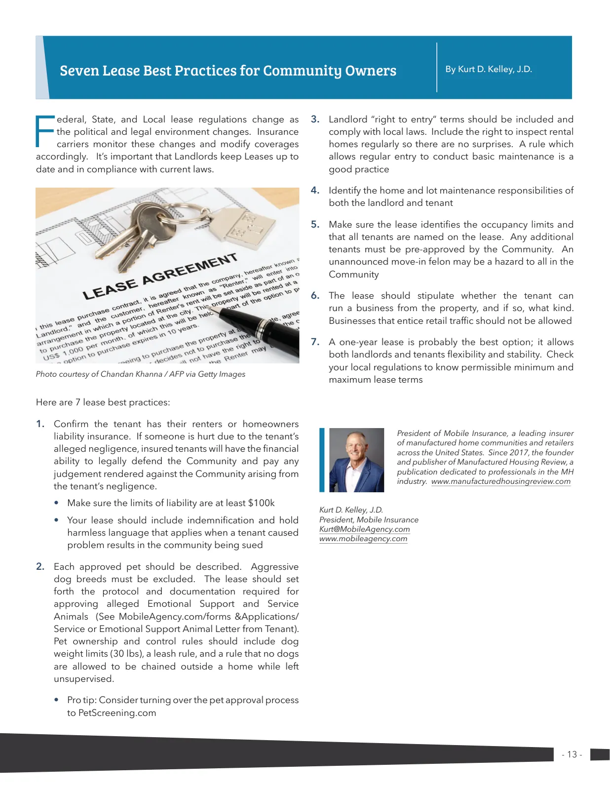 Page 13 of Manufactured Housing Review 2024 Q4