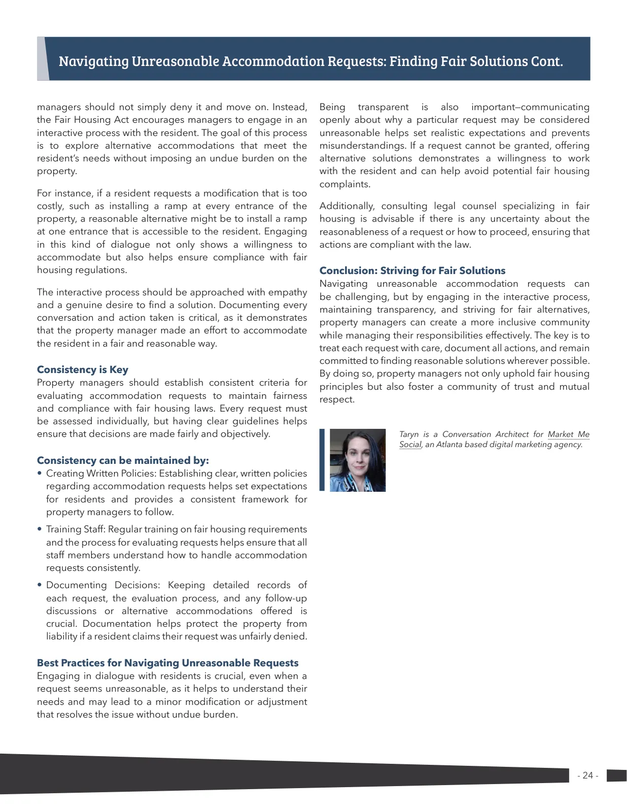Page 24 of Manufactured Housing Review 2024 Q4
