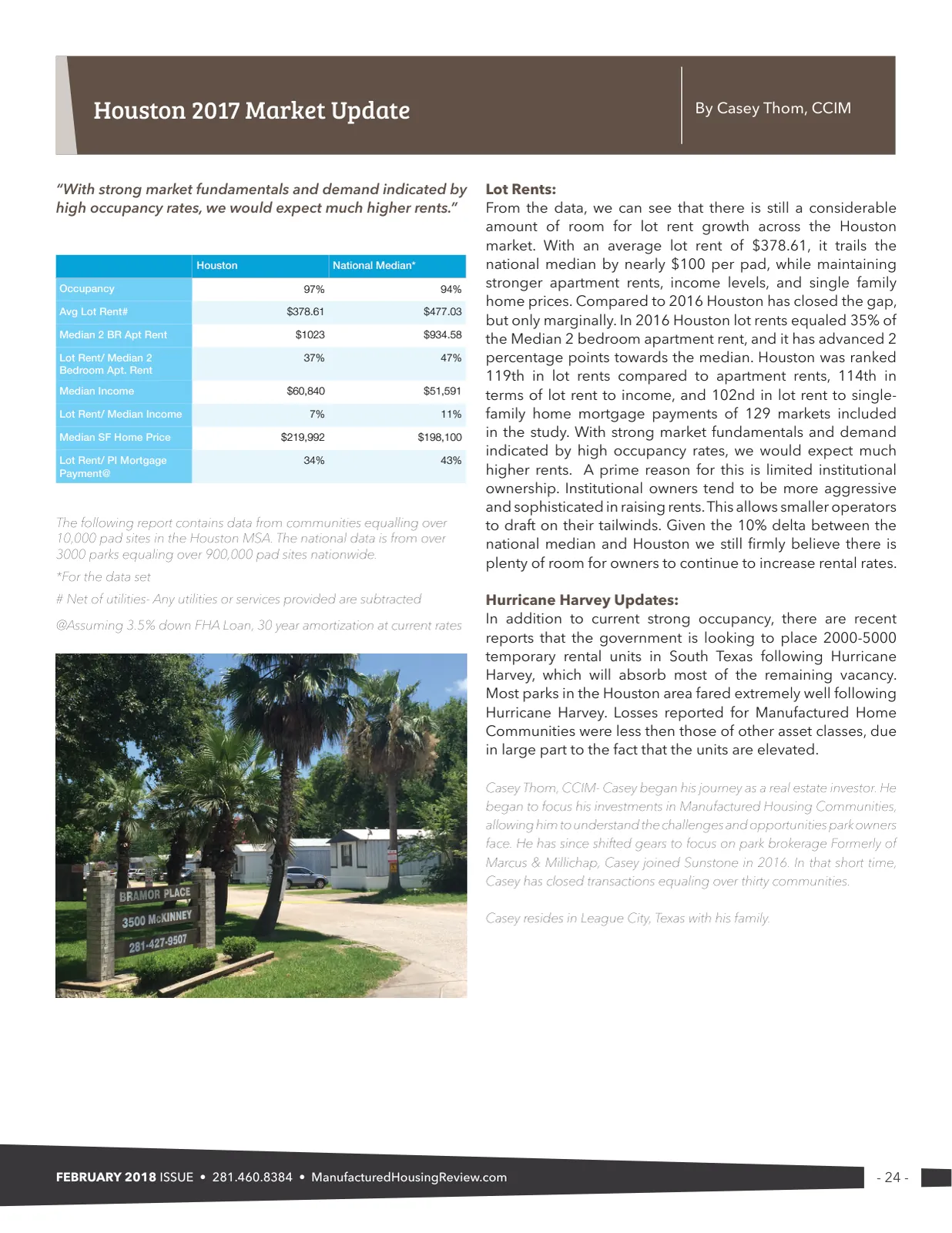 Page 24 of Manufactured Housing Review February 2018