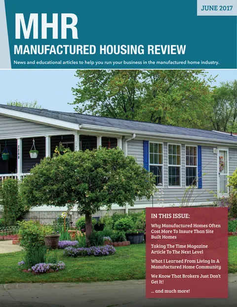 Manufactured Housing Review - June 2017 cover