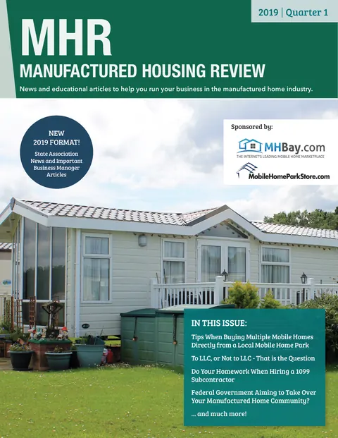 Manufactured Housing Review - 2019 Q2 cover