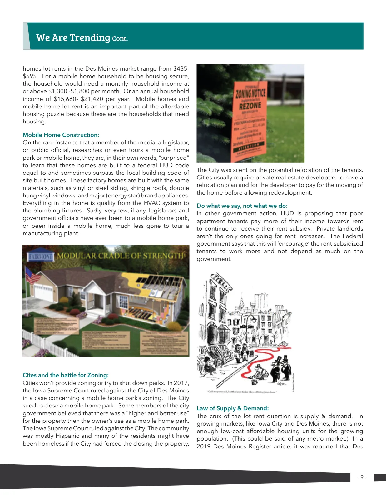 Page 9 of Manufactured Housing Review 2019 Q2