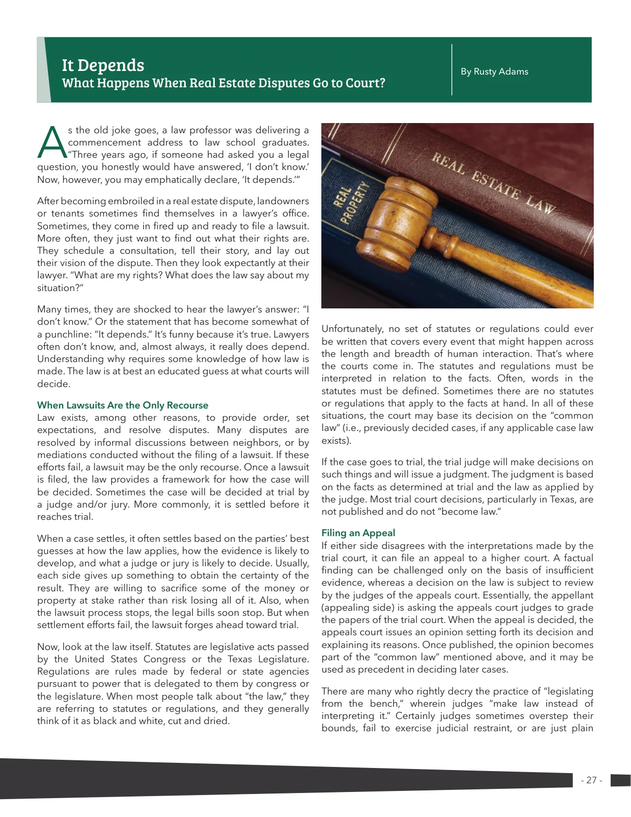 Page 27 of Manufactured Housing Review 2019 Q2