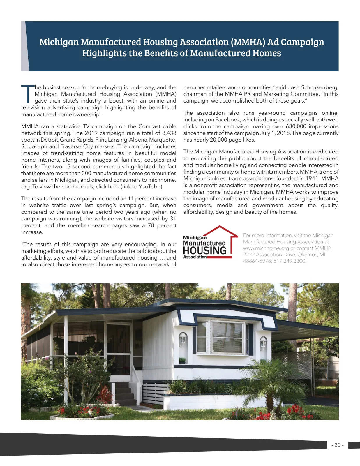 Page 30 of Manufactured Housing Review 2019 Q2