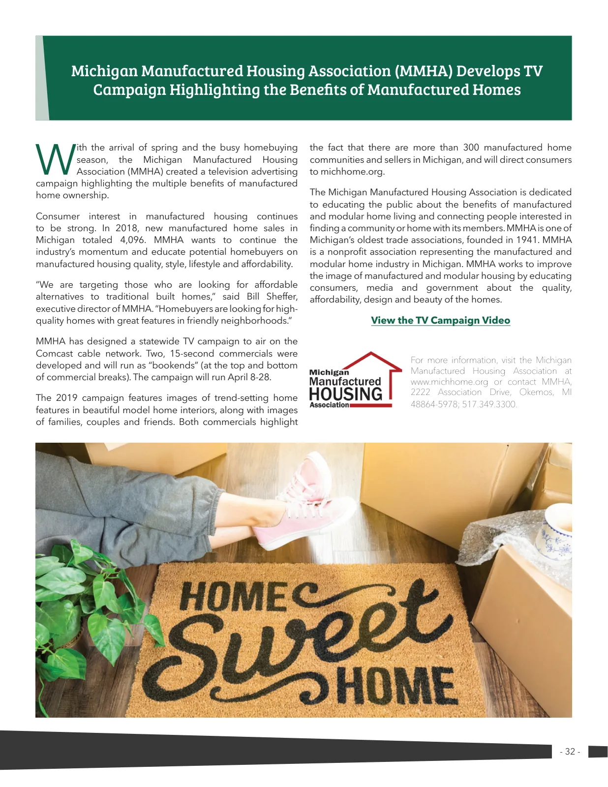 Page 32 of Manufactured Housing Review 2019 Q2