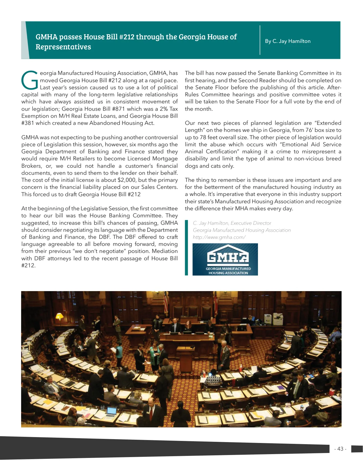 Page 43 of Manufactured Housing Review 2019 Q2
