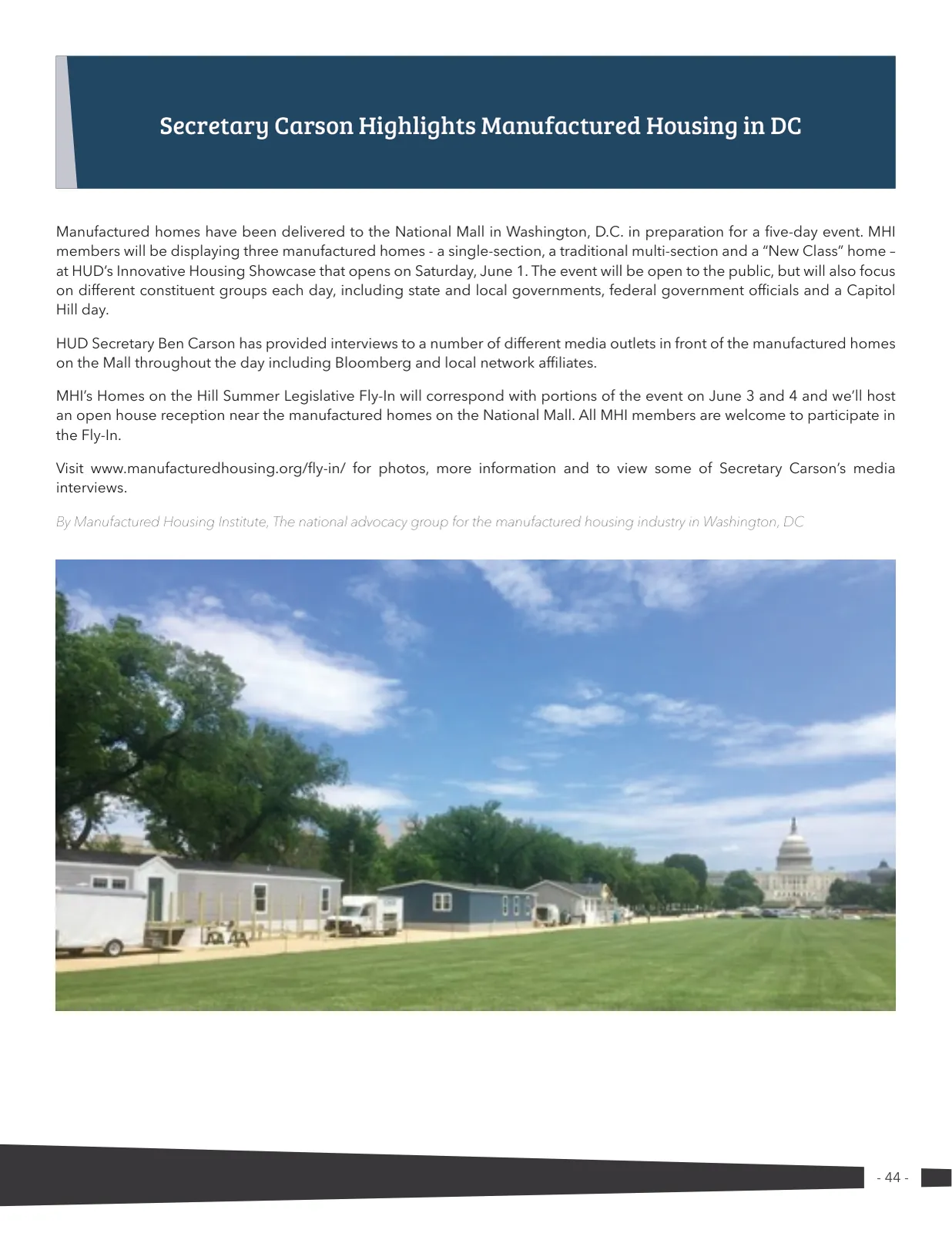 Page 44 of Manufactured Housing Review 2019 Q2