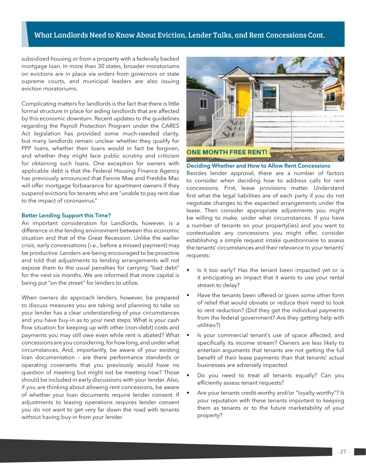Page 27 of Manufactured Housing Review 2020 Q2