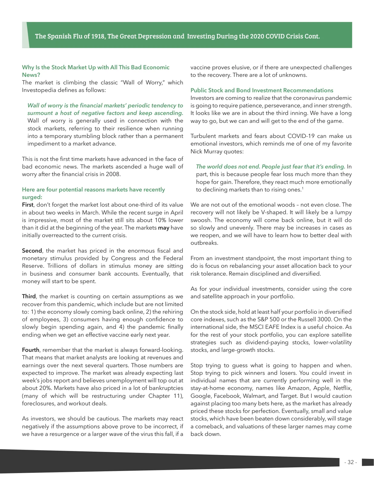 Page 32 of Manufactured Housing Review 2020 Q2