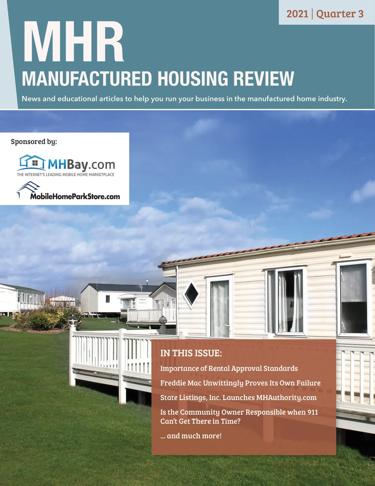 Page 1 of Manufactured Housing Review 2021 Q2