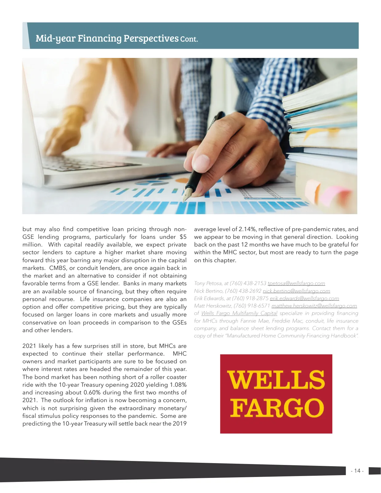 Page 14 of Manufactured Housing Review 2021 Q2