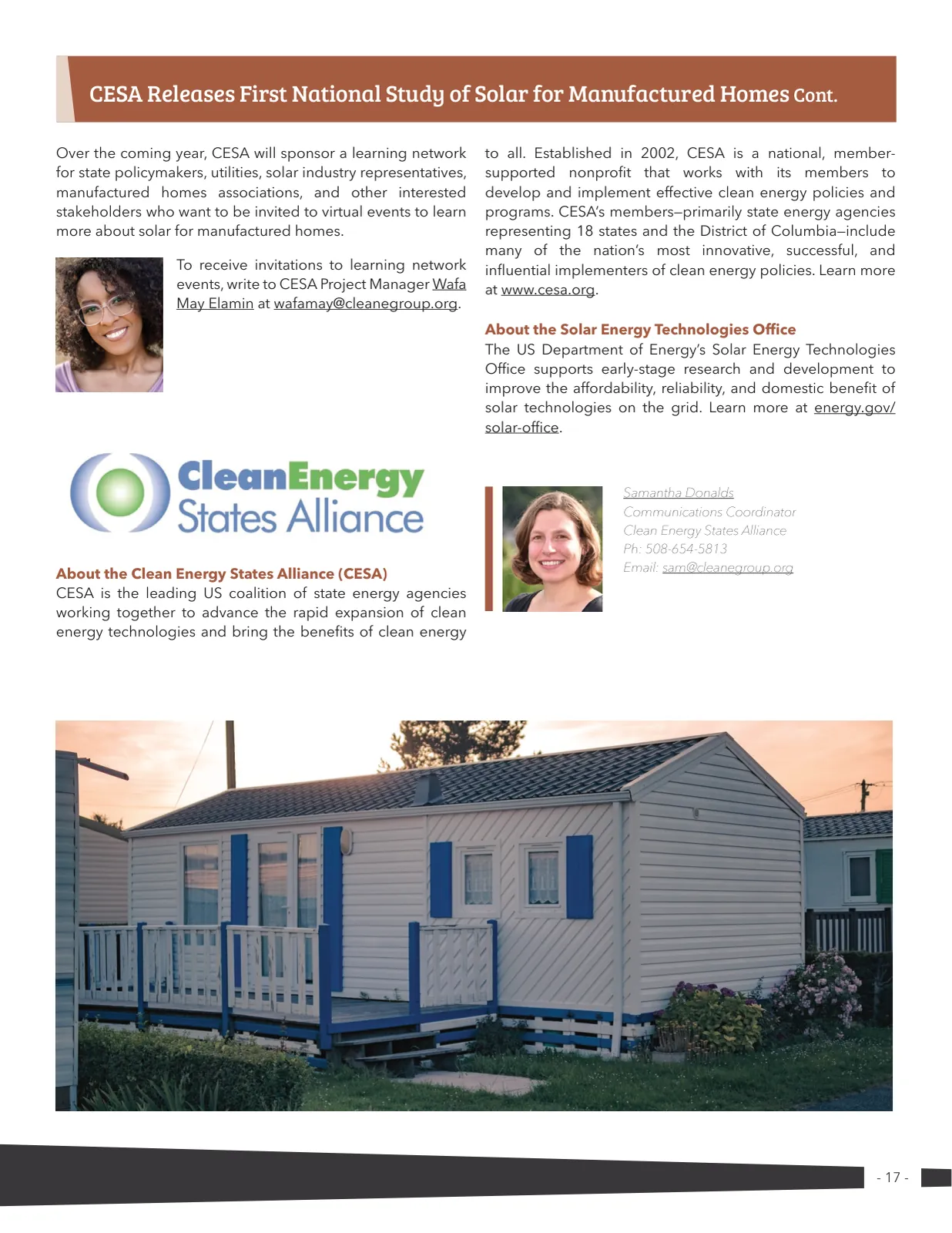 Page 17 of Manufactured Housing Review 2021 Q2